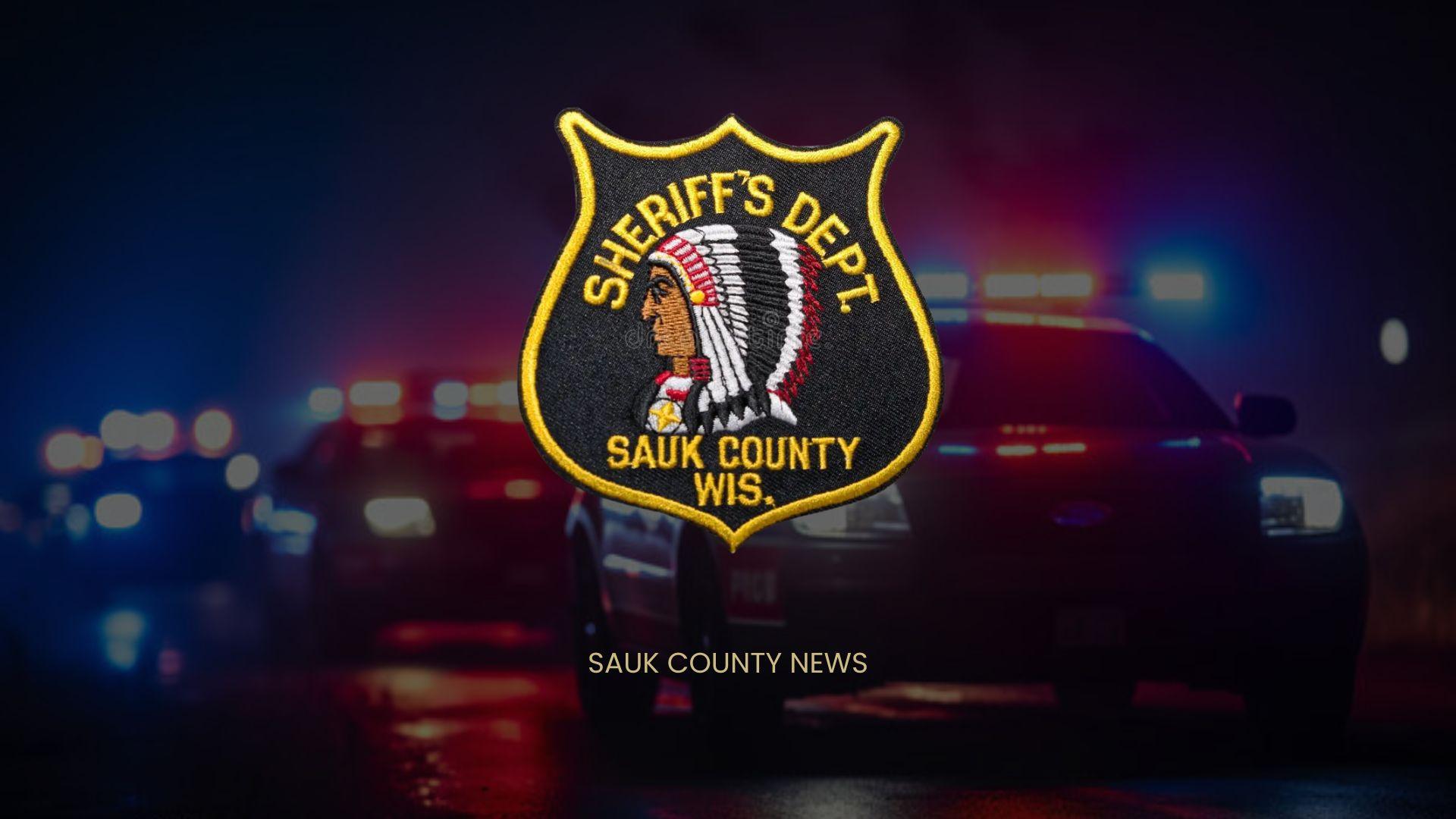 One person killed in a two vehicle crash in Sauk County