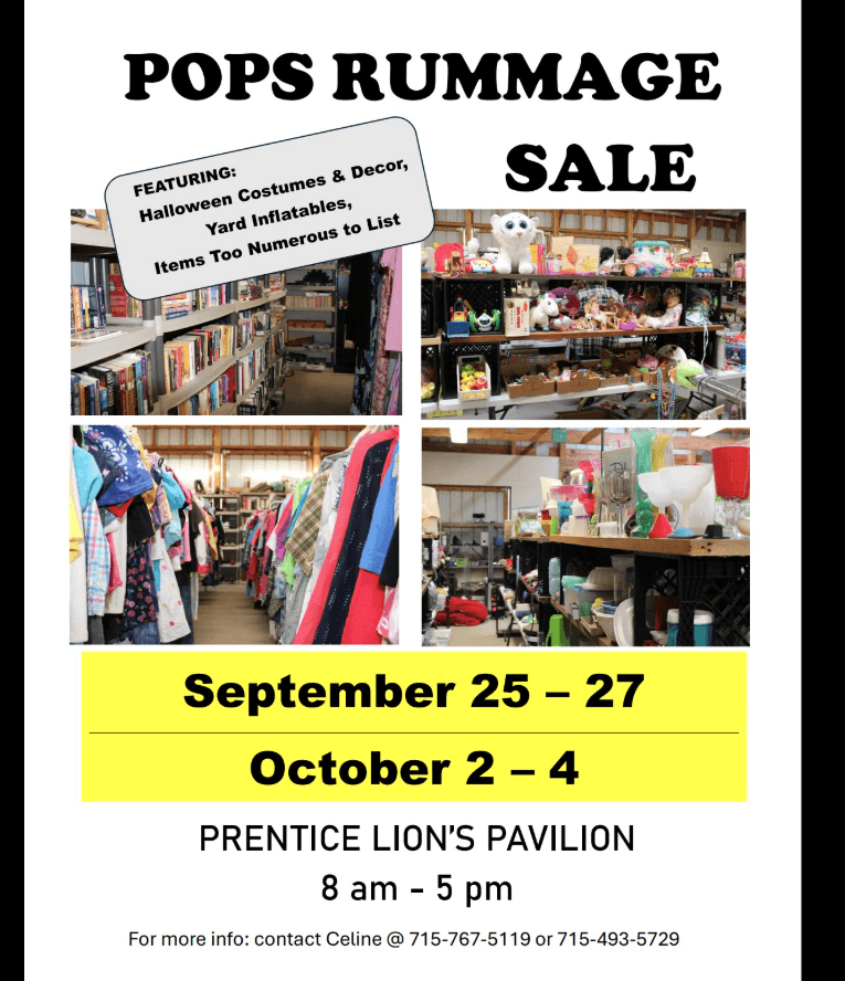 POPS Garage Sale