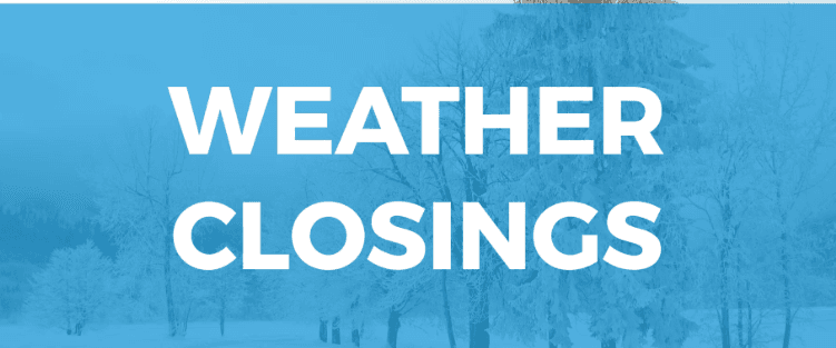 Weather Related Closings November 30