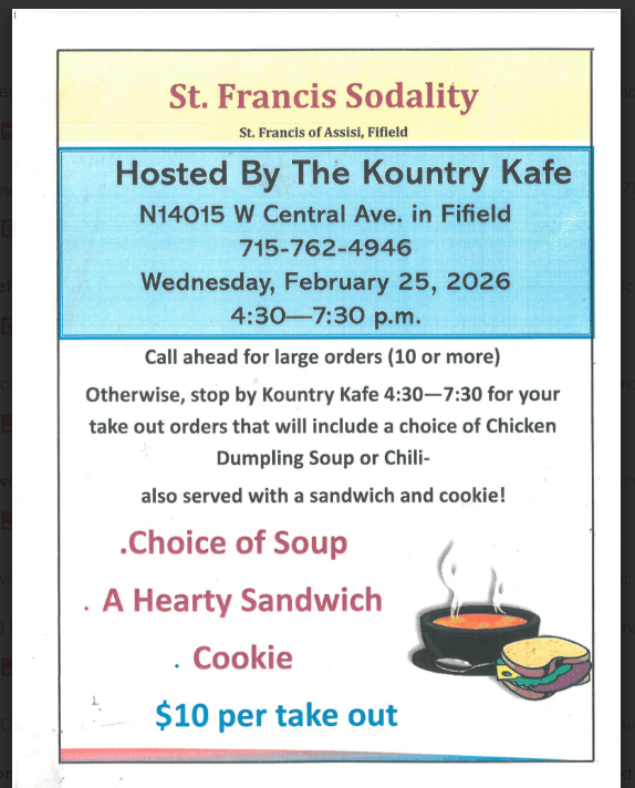 Soup and Sandwich Fundraiser