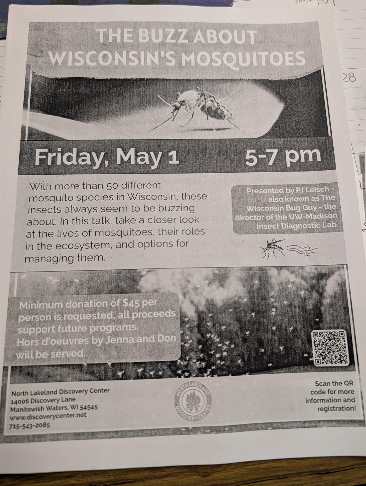 The Buzz About Wisconsin Mosqquitoes