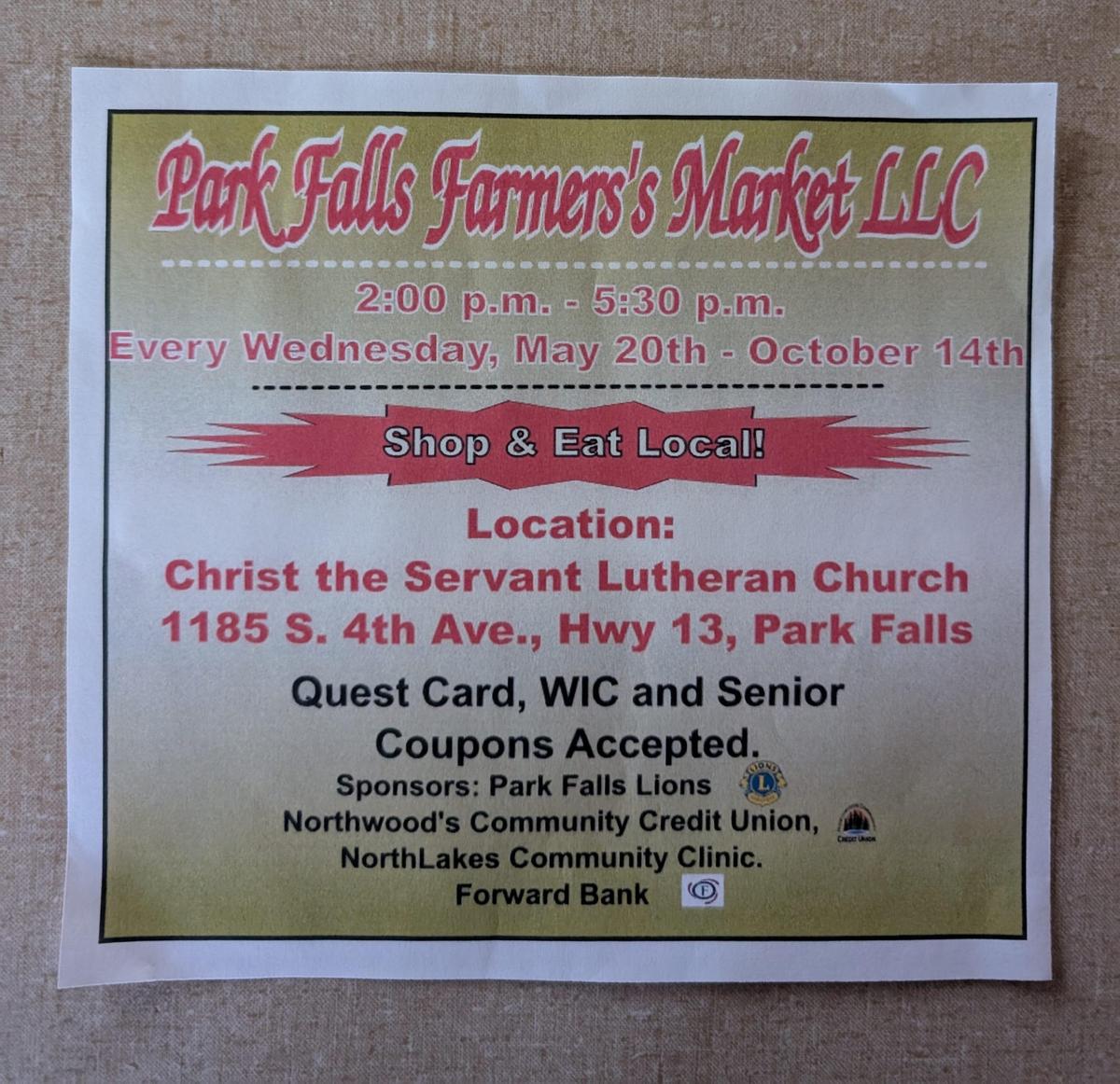 Park Falls Farmers Market