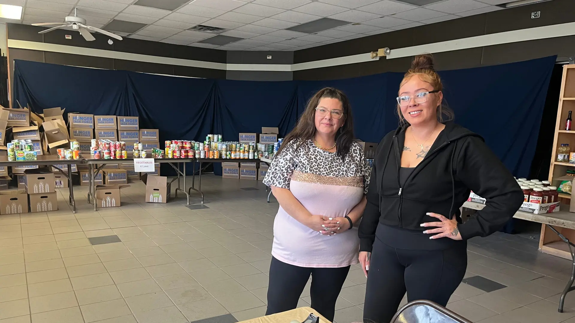 LCO opens temporary Food Shelf